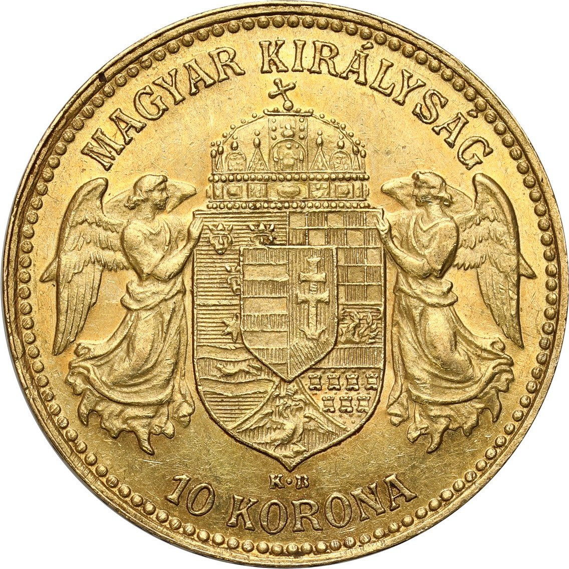Węgry. Franciszek Józef 10 koron 1909 KB